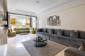 Modern & Spacious 2 Bedrooms-5min Gare Rabat Ville